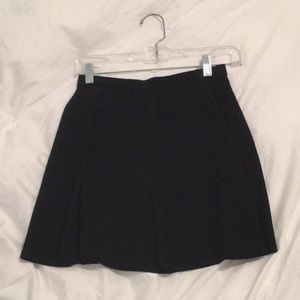Theory black knit skirt size xs